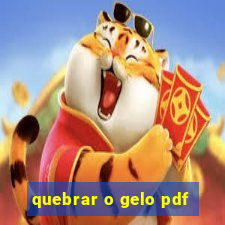 quebrar o gelo pdf